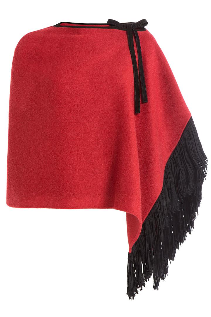 Dolce & Gabbana Dolce & Gabbana Cape With Cashmere, Alpaca And Wool