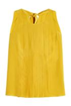 Nobi Talai Nobi Talai Pleated Silk Top