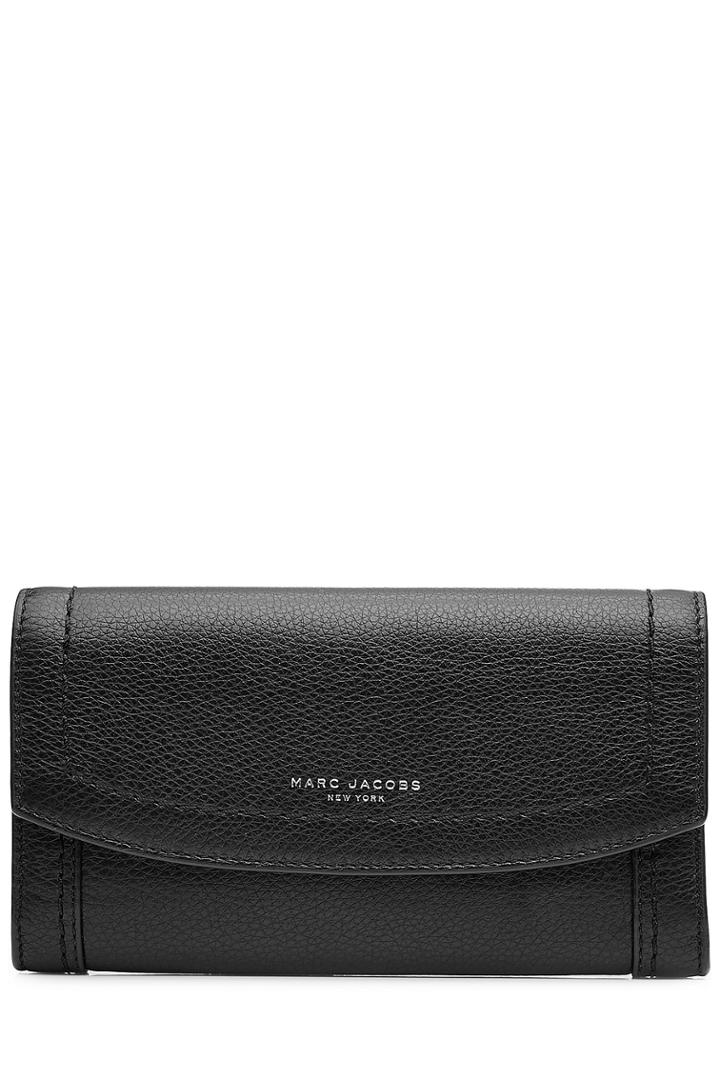 Marc Jacobs Marc Jacobs Leather Wallet - Black