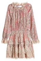 Zimmermann Zimmermann Tulsi Mini Dress With Cotton And Silk