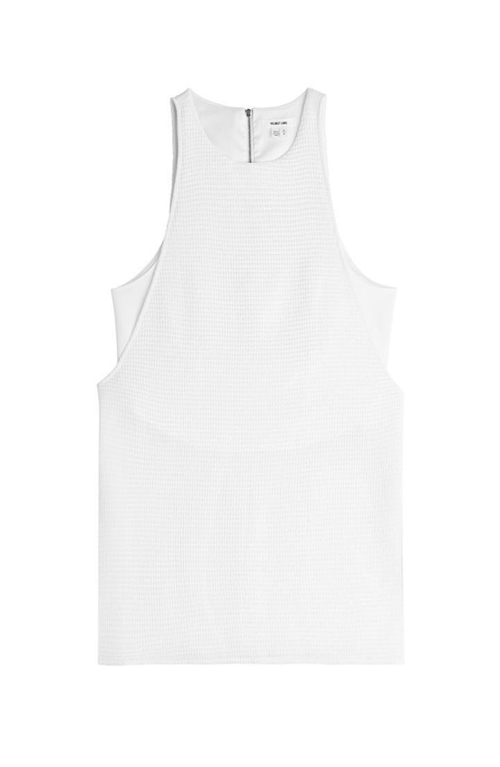 Helmut Lang Textured Crepe Top