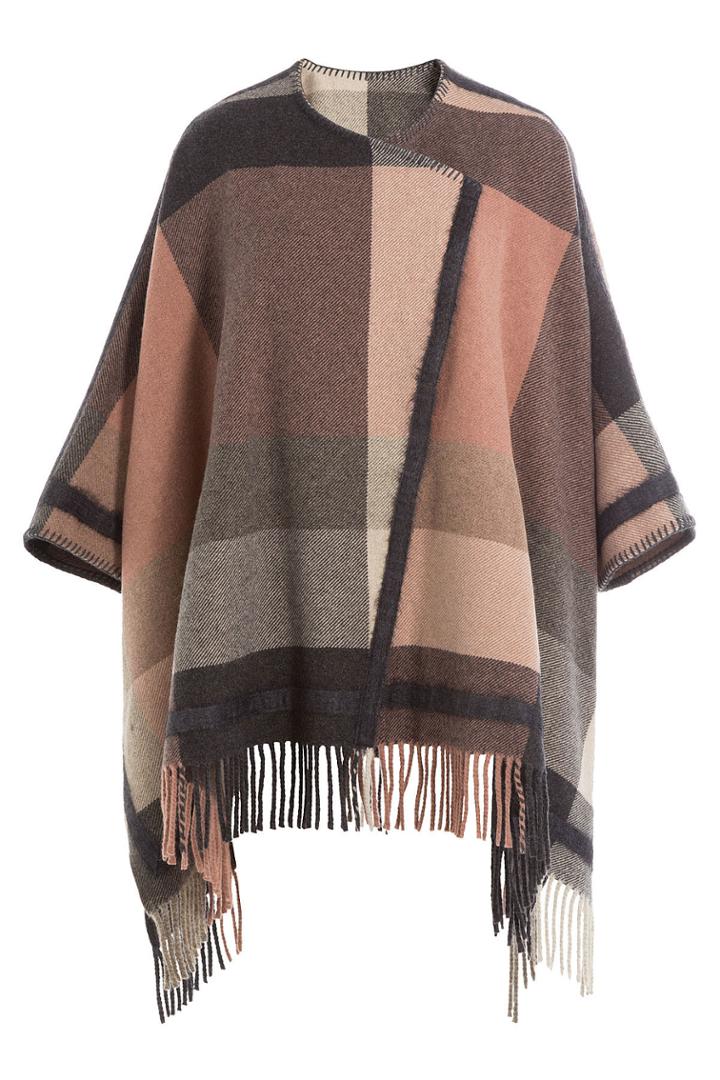 Etro Etro Wool Cape - Multicolored