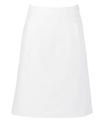 Jil Sander White Cotton Twill Skirt
