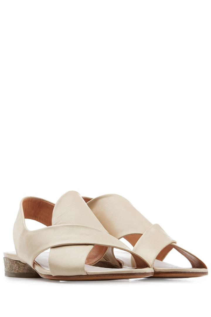 Maison Margiela Maison Margiela Leather Sandals - Beige