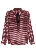 Marc Jacobs Marc Jacobs Printed Silk Blouse