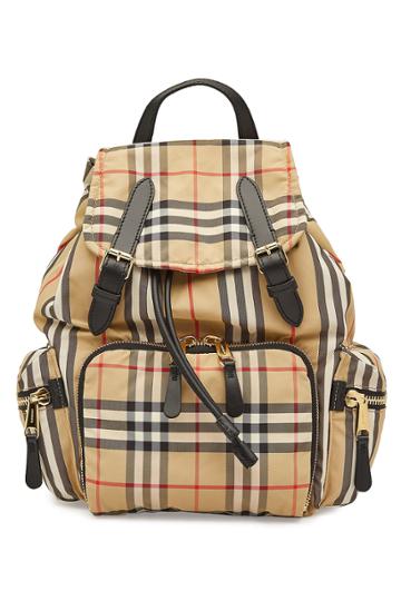 Burberry Burberry Checked Backpack