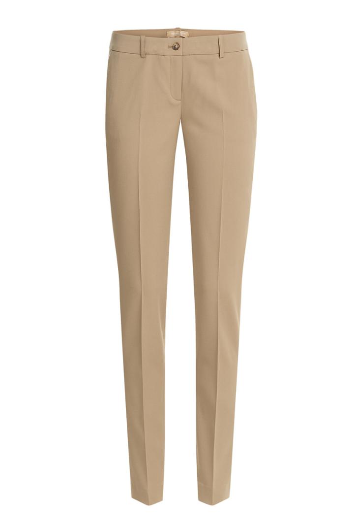 Michael Kors Collection Michael Kors Collection Straight-leg Wool Trousers - Camel