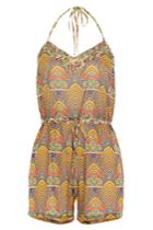 Paolita Paolita Printed Playsuit - None