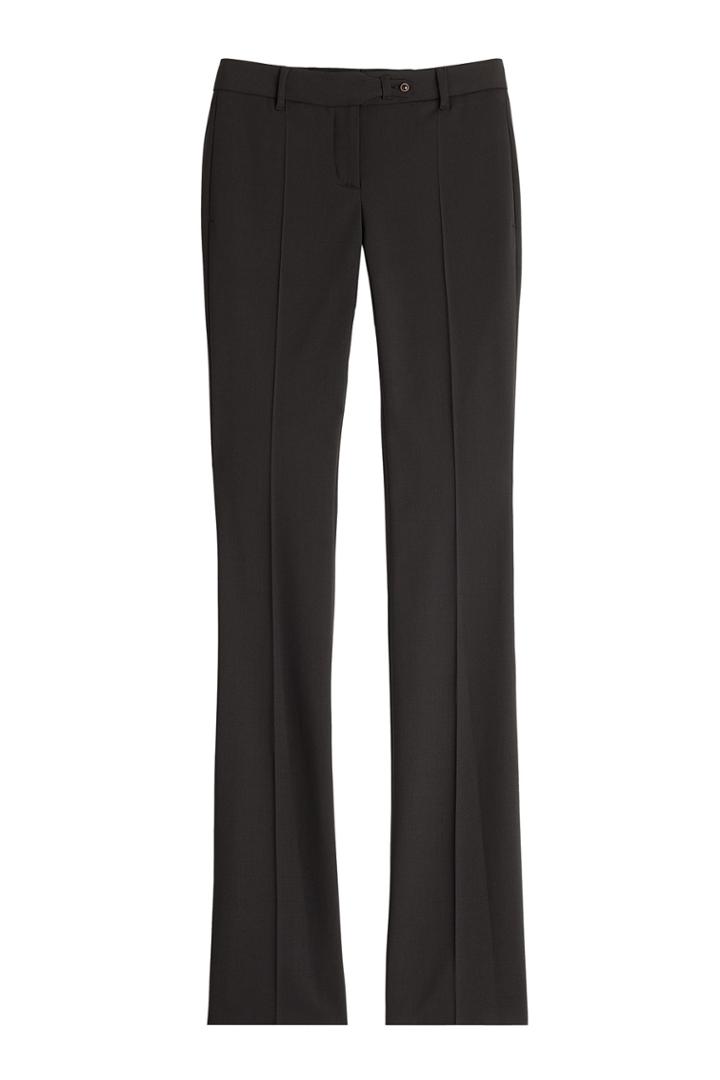 Roberto Cavalli Roberto Cavalli Fleece Wool Trousers - Black