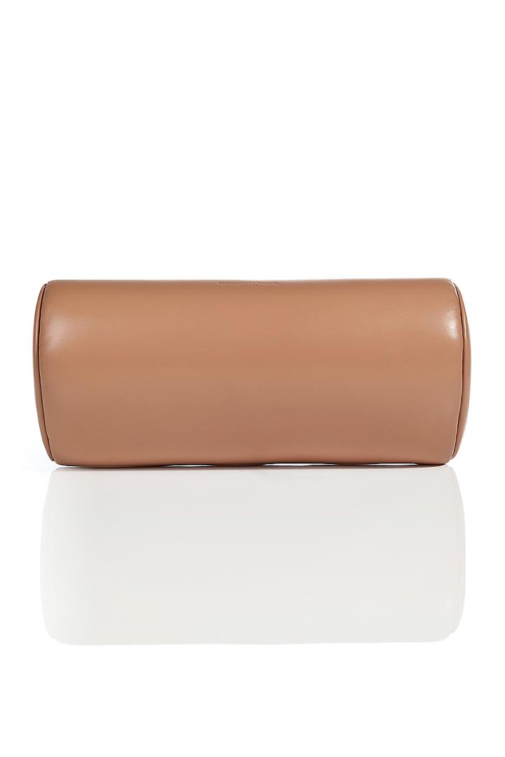 Maison Margiela Leather Curved Front Clutch