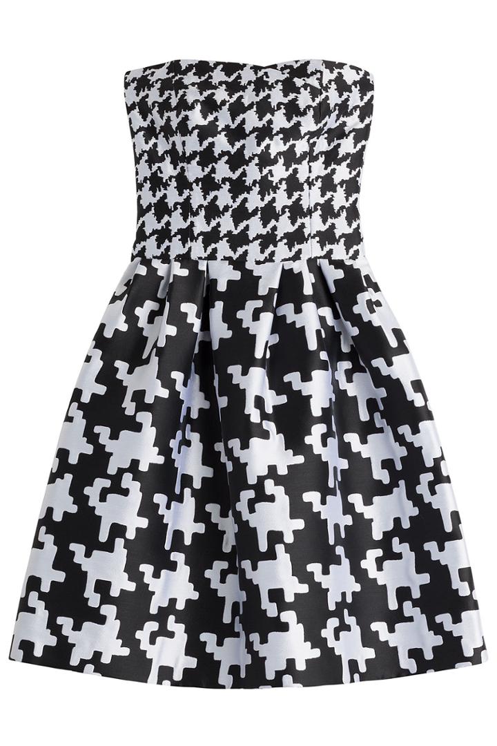 Boutique Moschino Boutique Moschino Dogstooth Dress