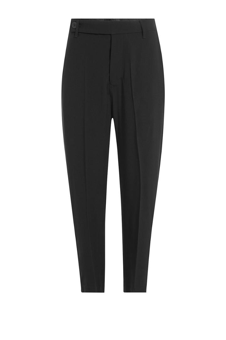 Rick Owens Rick Owens Straight Leg Harem Trousers - Black