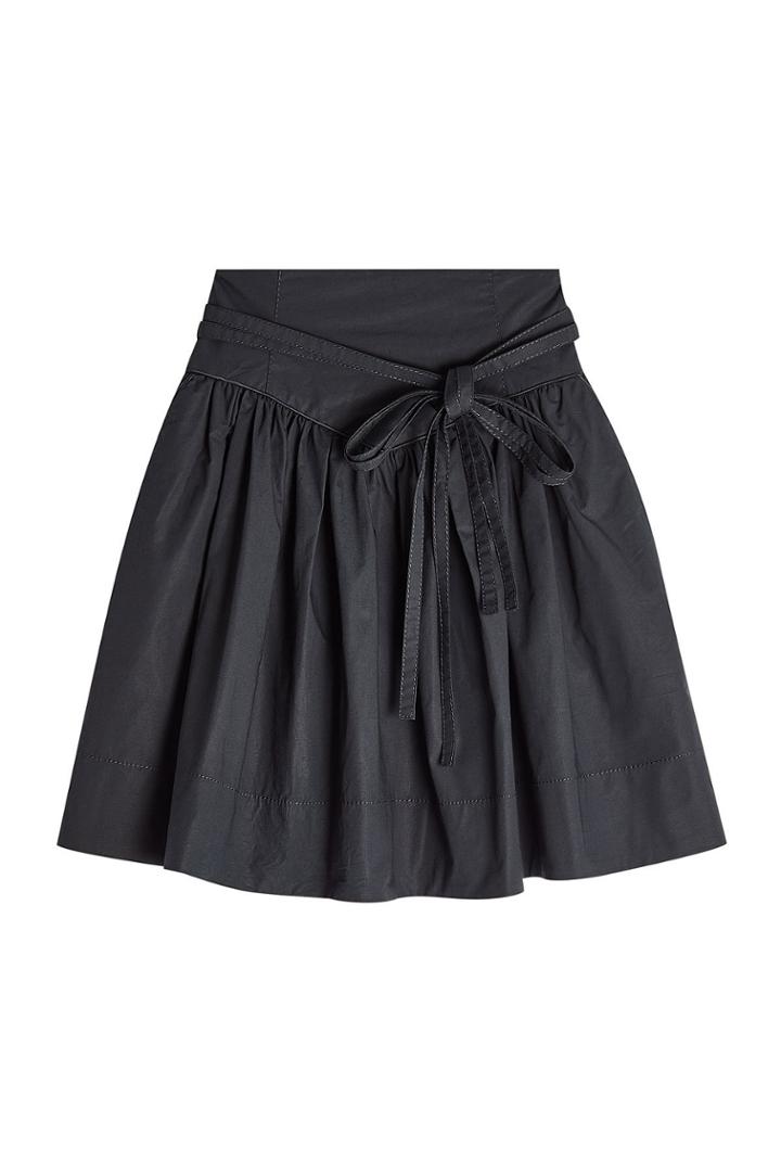 Marc Jacobs Marc Jacobs Cotton Skirt With Tie Belt