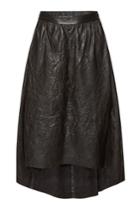 Zadig & Voltaire Zadig & Voltaire Joslin Leather Midi Skirt