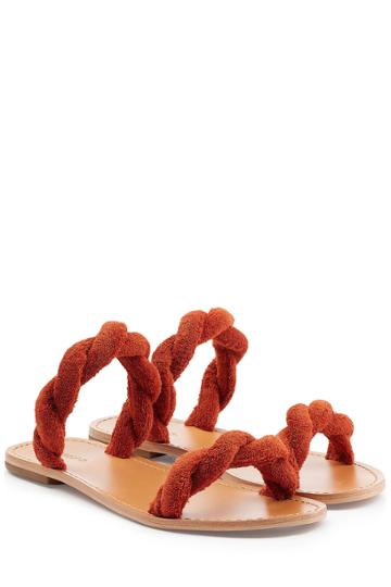 Maslin & Co Maslin & Co Twisted Terrycloth Sandals