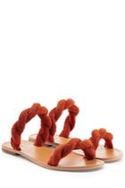 Maslin & Co Maslin & Co Twisted Terrycloth Sandals