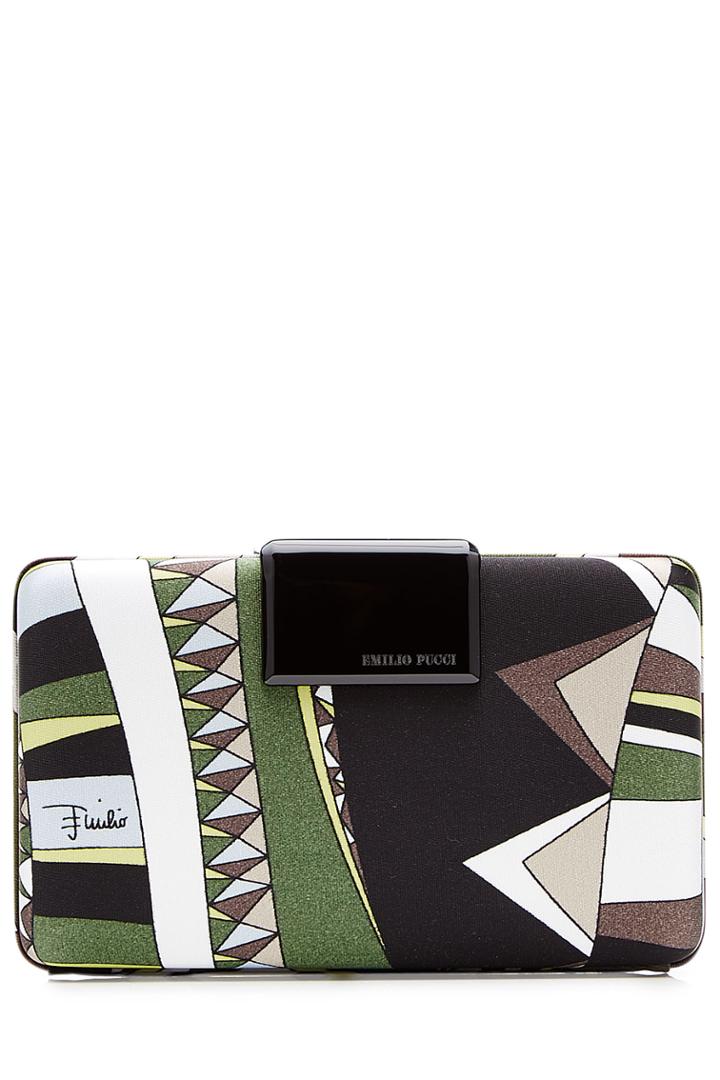Emilio Pucci Emilio Pucci Printed Clutch - Multicolor