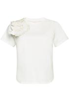 See By Chloé See By Chloé Cotton Boxy T-shirt With Applique