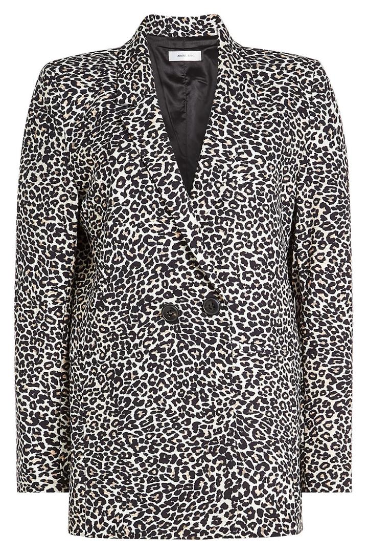 Anine Bing Anine Bing Madelaine Printed Blazer