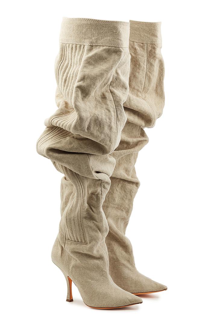Y/project Y/project Draped Cotton Boots