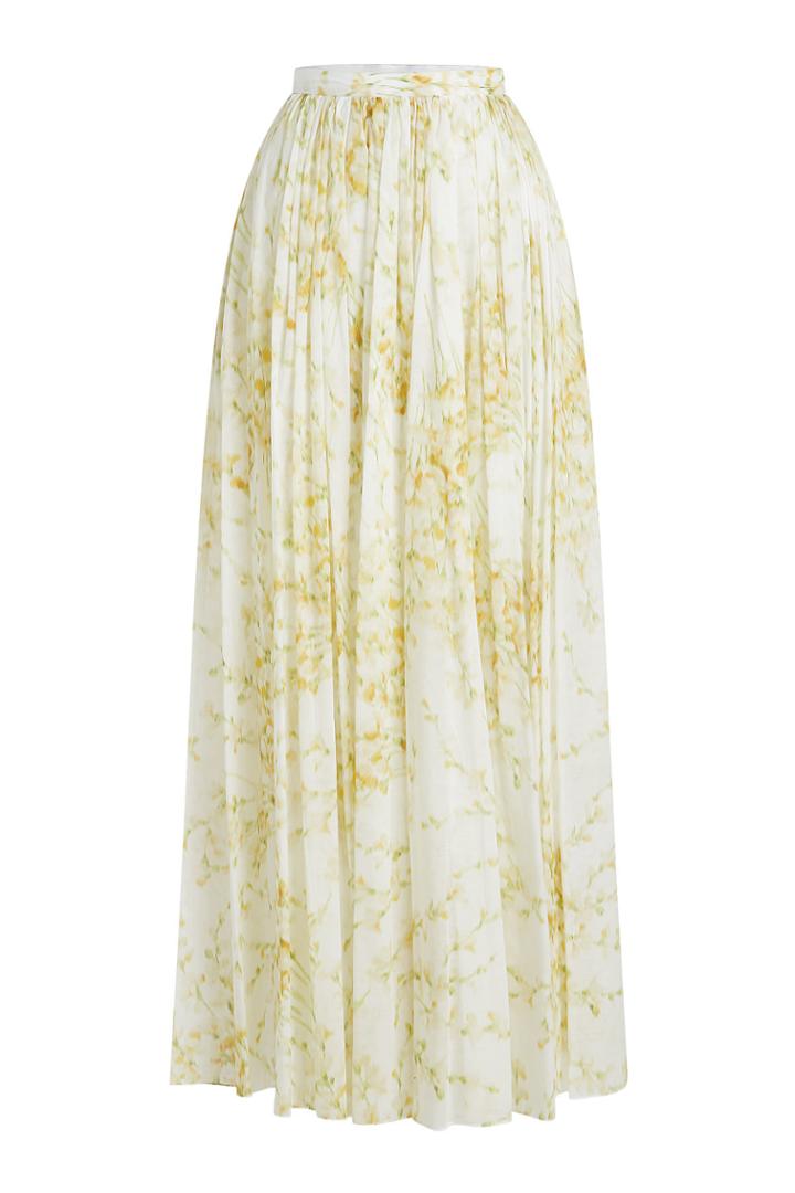 Brock Collection Brock Collection Sade Printed Cotton Maxi Skirt