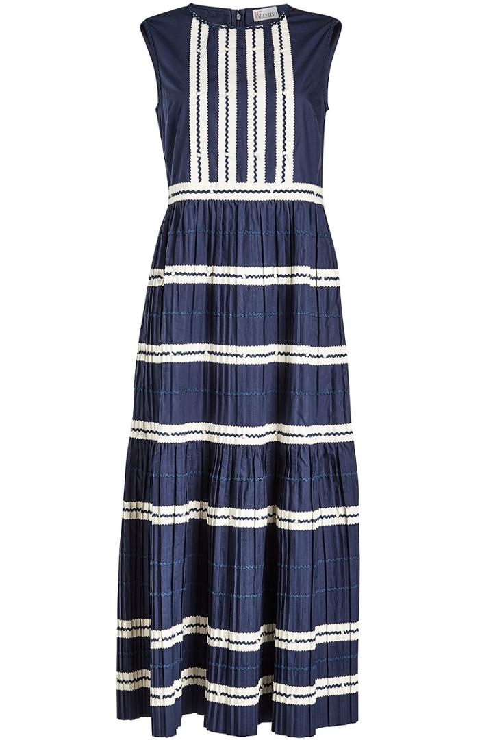 Red Valentino Red Valentino Cotton Midi Dress