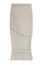 Damir Doma Damir Doma Knit Skirt With Wool And Alpaca - Grey