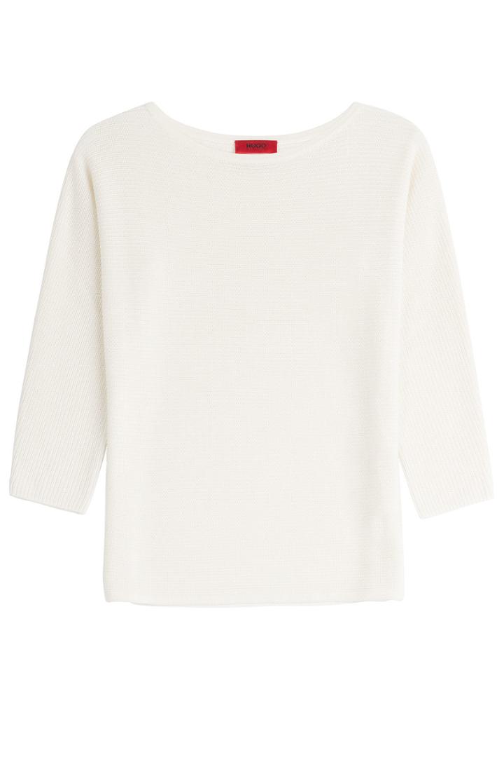 Hugo Hugo 3/4-sleeve Knit Pullover