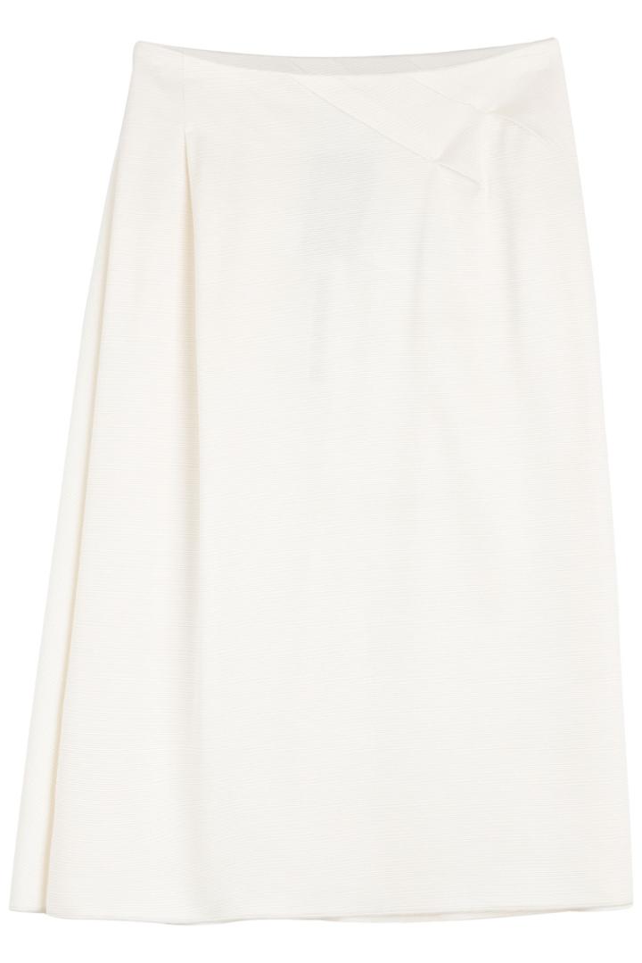 Jil Sander Jil Sander Flared Jersey Skirt - Beige