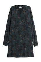 Kenzo Kenzo Printed Silk Dress - Blue