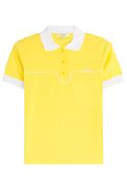 Carven Carven Cotton Polo Shirt - Yellow