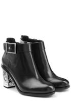 Mcq Alexander Mcqueen Mcq Alexander Mcqueen Leather Shacklewell Boots - Black