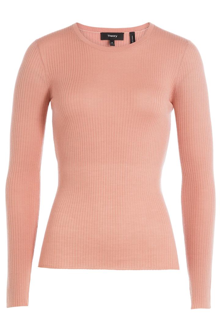 Theory Theory Merino Wool Ribbed Pullover