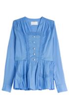 Maison Martin Margiela Cotton Blouse With Peplum