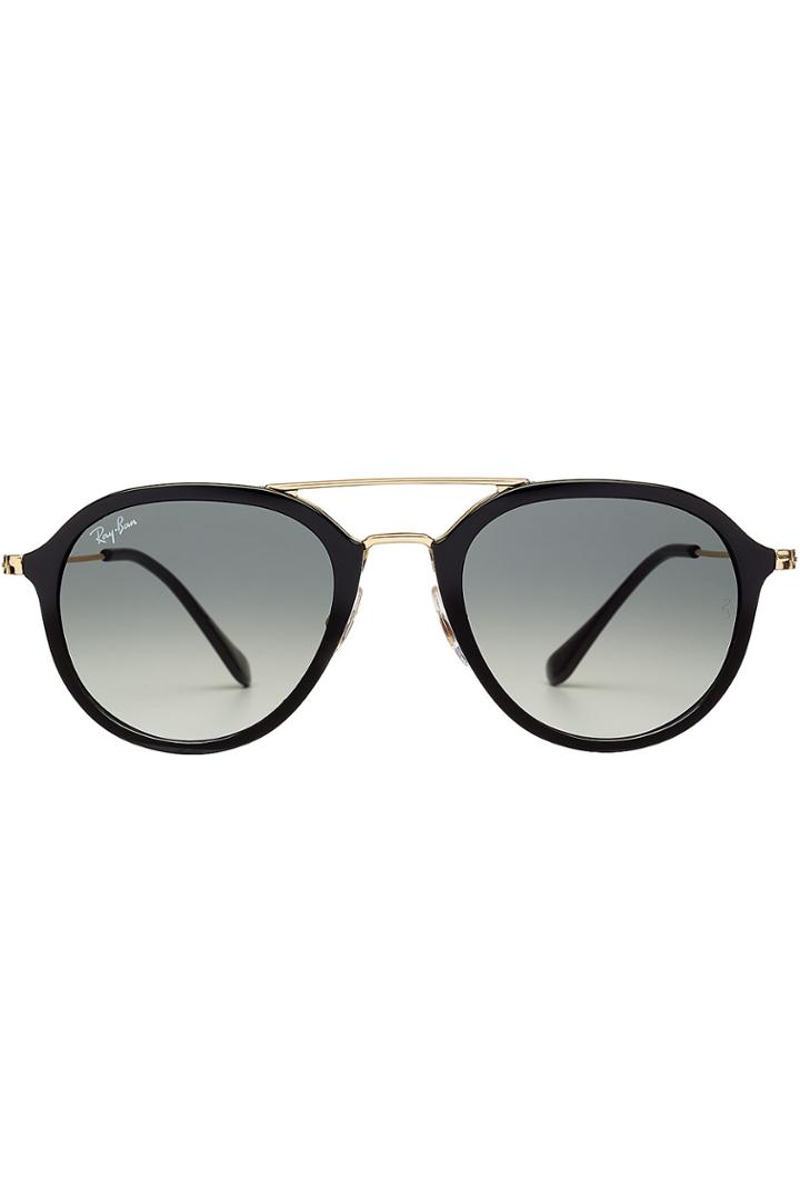 Ray-ban Ray-ban Acetate And Metal Aviator Sunglasses - White