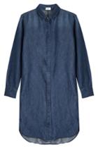 Closed Closed Linen Mix Denim Dress