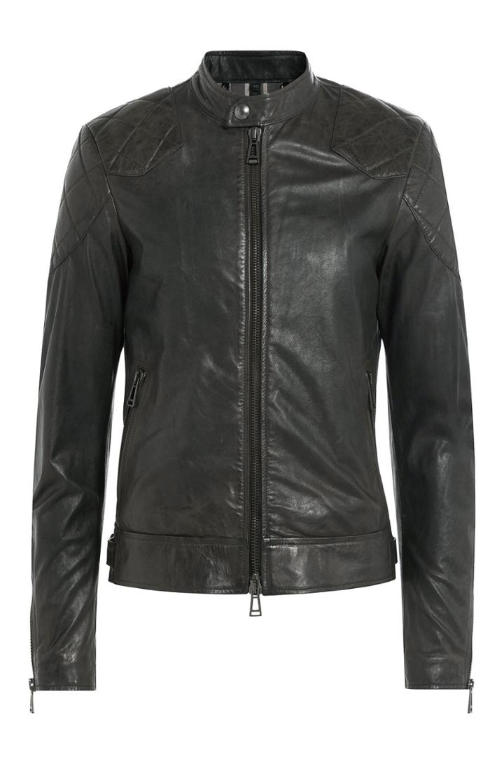 Belstaff Belstaff The Outlaw Leather Jacket - Black