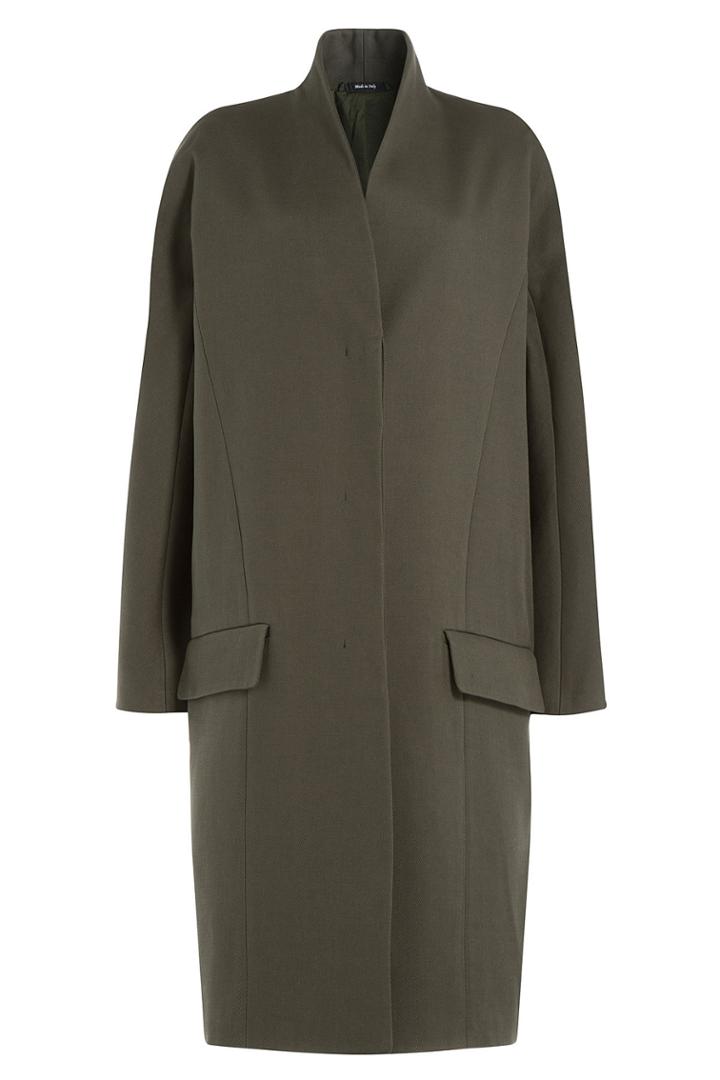 Maison Margiela Maison Margiela Shawl Collar Coat - Green
