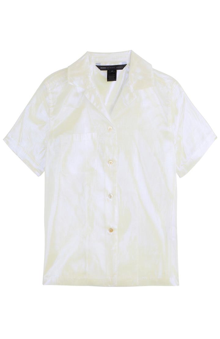 Marc By Marc Jacobs Cluster Cellophane Blouse