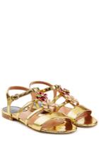 Laurence Dacade Laurence Dacade Lucca Leather Sandals - Gold