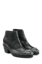 Mcq Alexander Mcqueen Mcq Alexander Mcqueen Solstice Studded Leather Ankle Boots