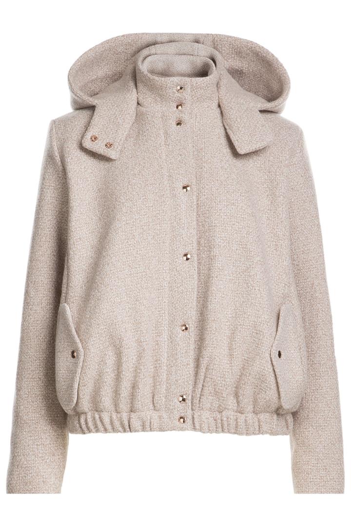 Marina Hoermanseder Marina Hoermanseder Wool Hooded Bomber Jacket