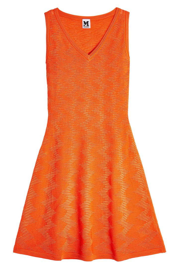 M Missoni M Missoni Sleeveless Knit Dress With Virgin Wool