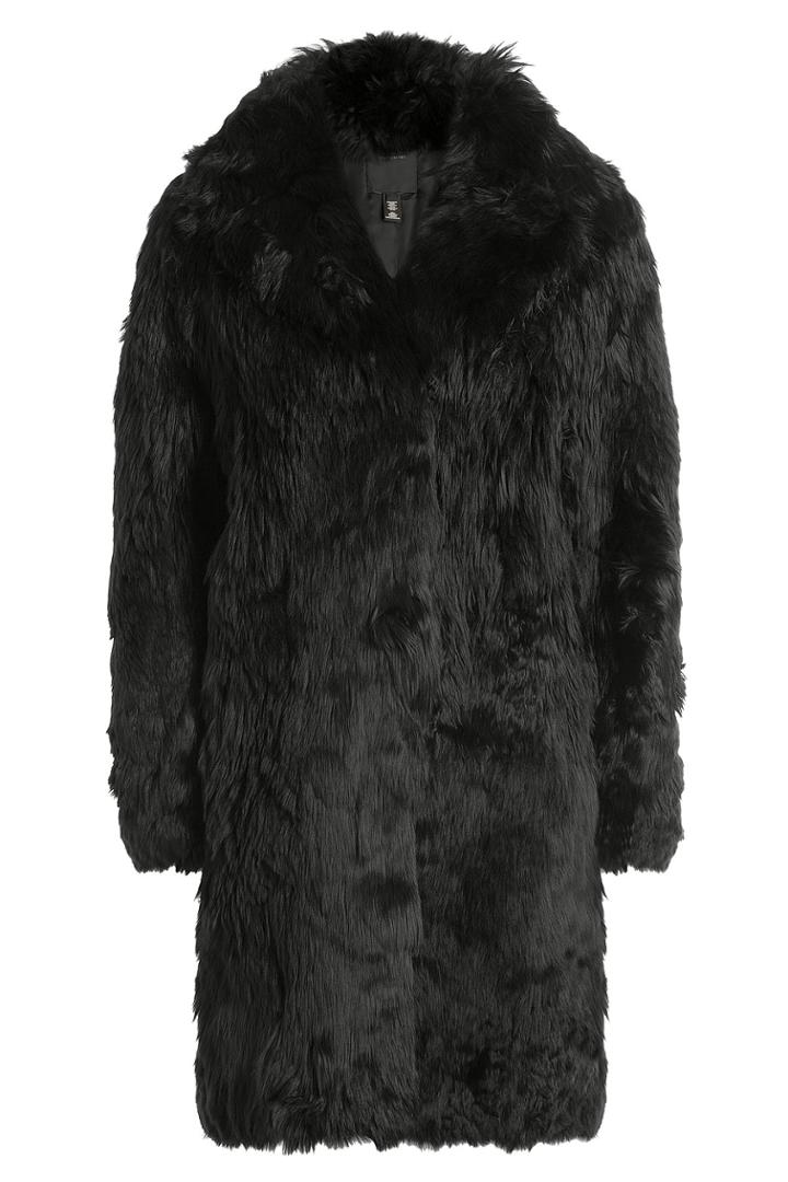 Marc Jacobs Marc Jacobs Alpaca Coat - Black