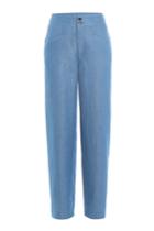 Vanessa Seward Vanessa Seward Chambray Pants - Blue