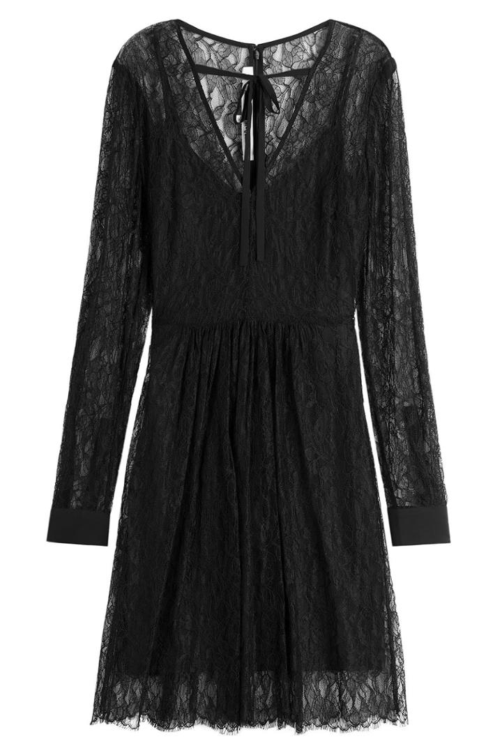 Mcq Alexander Mcqueen Mcq Alexander Mcqueen Lace Dress - Black