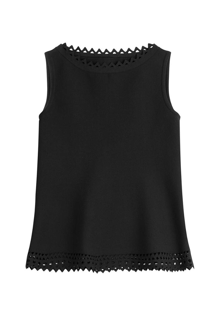 Alaia Alaia Shell With Ric-rac Trim