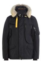 Parajumpers Parajumpers Down Jacket With Fur-trimmed Hood And Detachable Lining