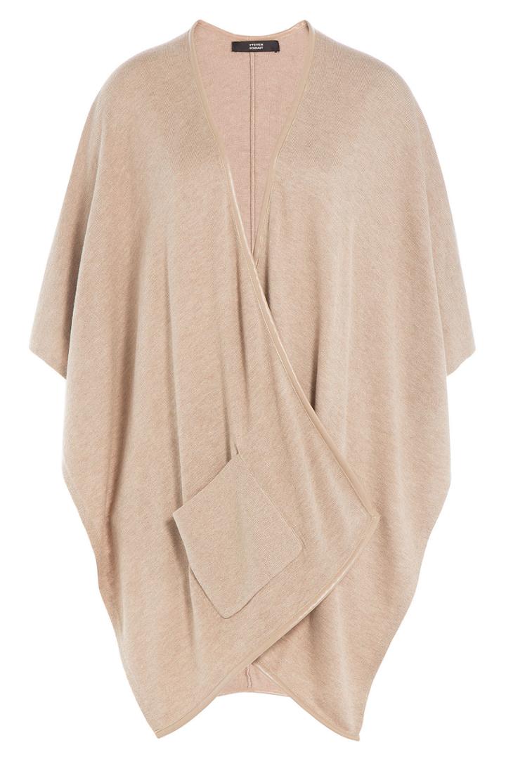 Steffen Schraut Steffen Schraut Cape With Cashmere - Brown