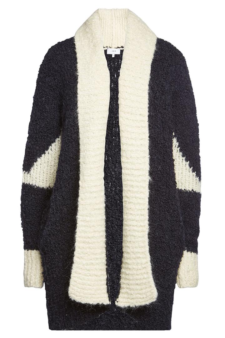 Iro Iro Cardigan With Mohair And Wool - Blue